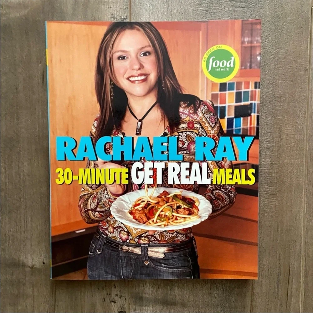🌸3/$25 RACHAEL RAY 30-Minute Get Real Meals, A 30-Minute Meals Cookbook